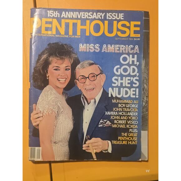 Penthouse Magazine September 1984 15th Anniversary Issue Vintage Collector - Picture 1 of 3